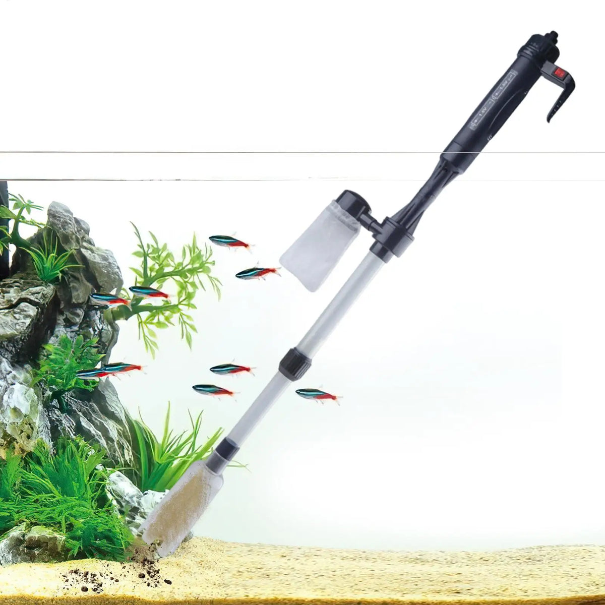Electric Aquarium Gravel Vacuum Siphon Cleaner & Water Changer Aquarium Gravel Vacuum Babs