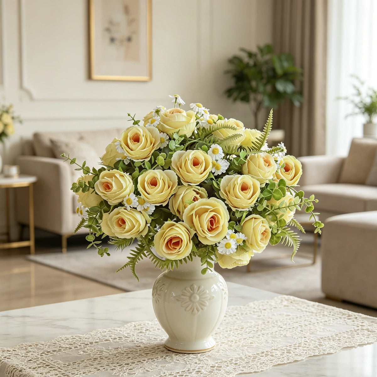 Silk Rose Artificial Flowers – Wedding, Home & Party Decor Artificial Silk Flowers Babs