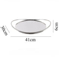 Stainless Steel Decorative Storage Tray | Modern Organizer Decorative Storage Tray Babs Sliver