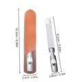 Double-Sided Stainless Steel Nail File – Manicure & Pedicure Nail File Babs Short