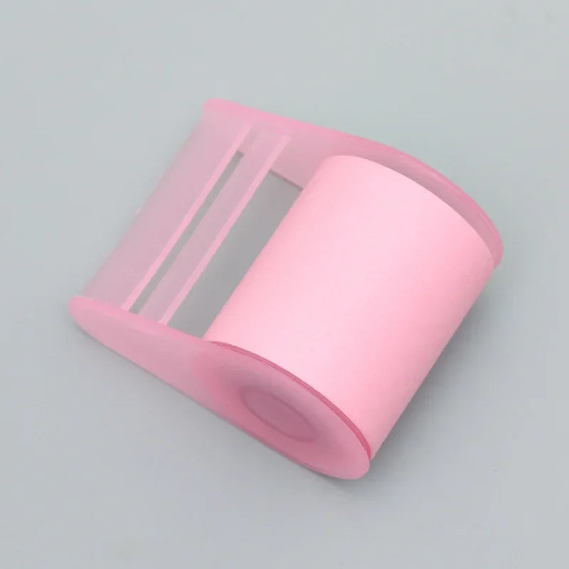 Sticky Memo Note Roll Tape Dispenser – Adhesive Notepad Holder Memo Note Dispenser Babs P