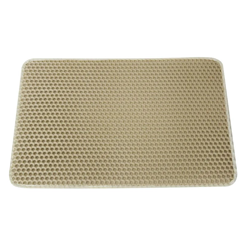 EVA Cat Litter Mat – Double Layer Anti-Tracking Washable Cat Litter Mat Babs