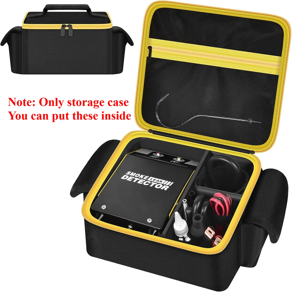 Smoke Machine Storage Bag for Solary Leak Detector | Padded Case Automotive Tool Bag Babs black