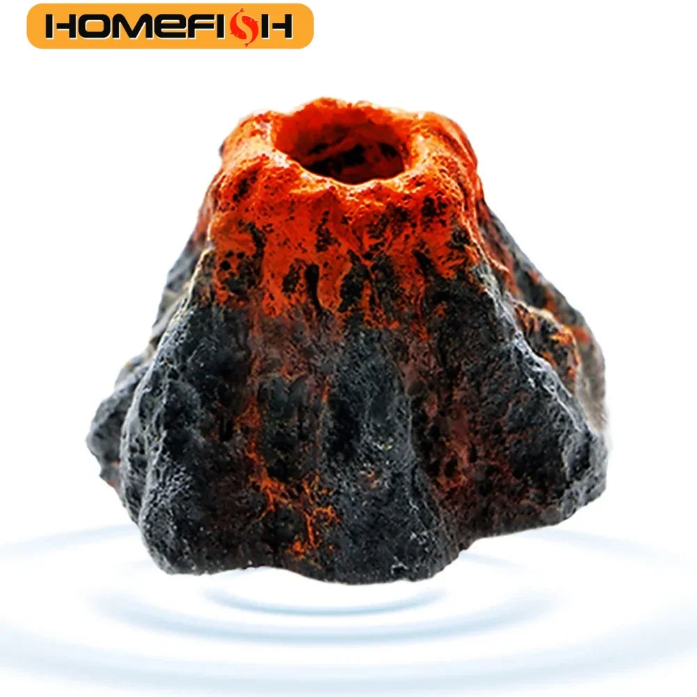 Simulation Volcano Aquarium Bubble Aerator Fish Tank Decor Aquarium Bubble Decor Babs volcano