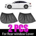 Car Side Window Sun Shade UV Mesh Curtain – 2 Pack Car Window Sun Shade Babs 2PCS