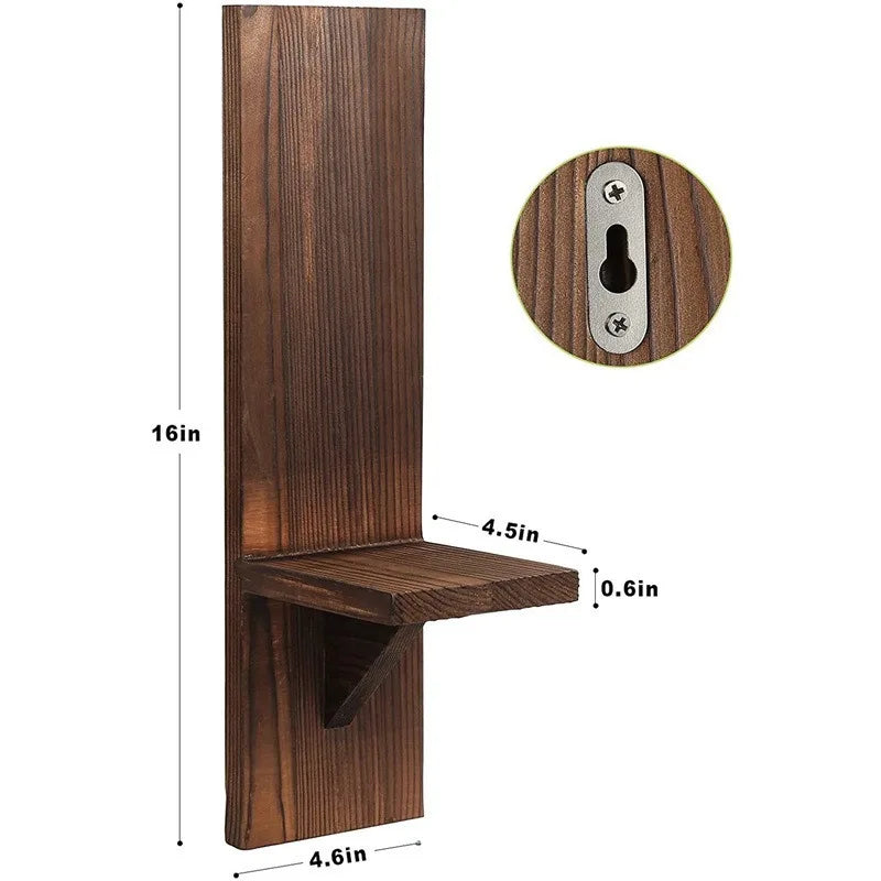 Wooden Wall Candle Holder – Modern Handmade Sconce Decor Wall Candle Holder Babs