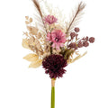 Artificial Silk Chrysanthemum Bouquet – Wedding & Home Decor Artificial Flower Bouquet Babs Burgundy 1pc