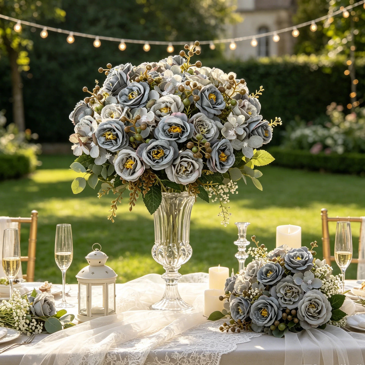 Silk French Rose Artificial Flowers – Bridal Bouquet & Decor Artificial Silk Flowers Babs
