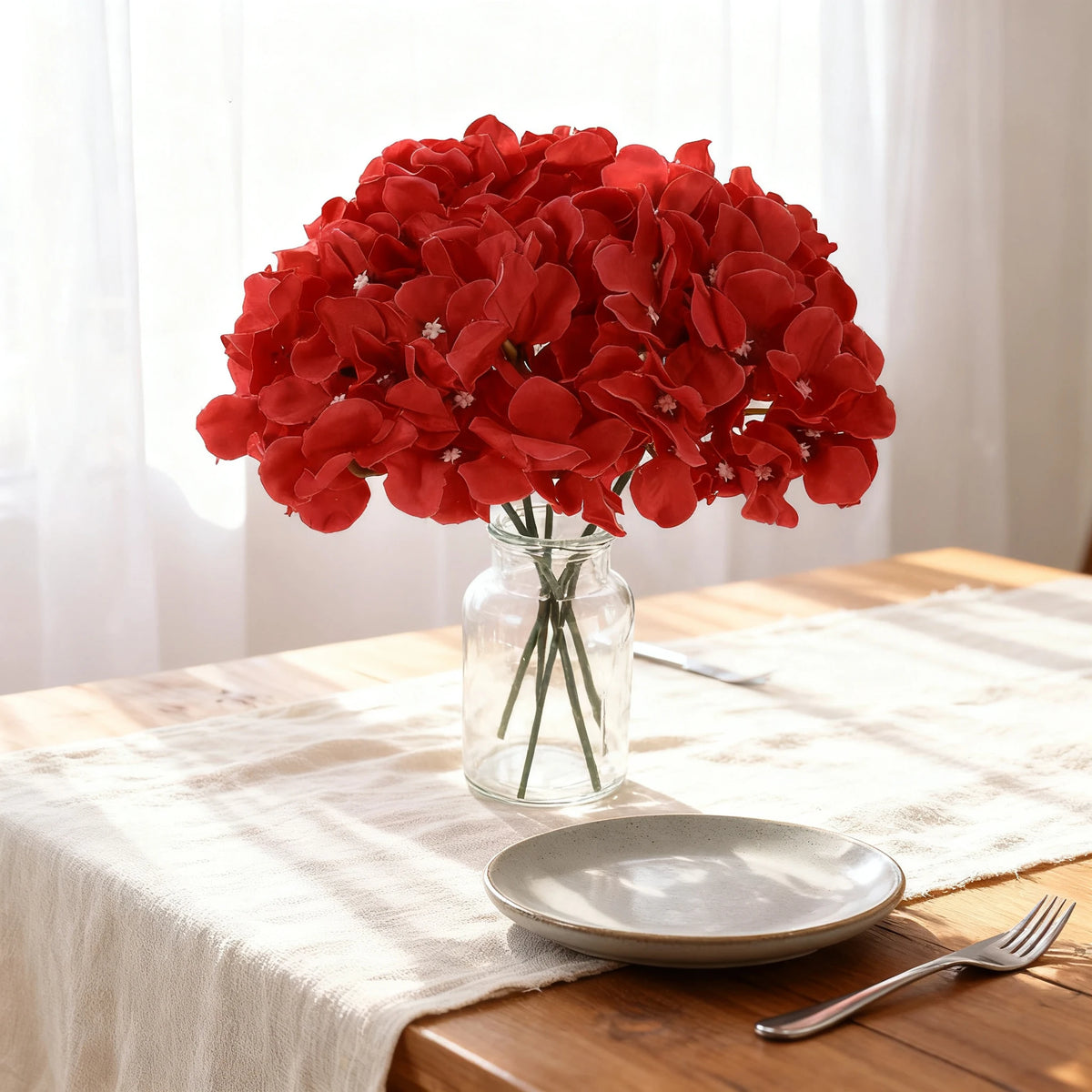 Artificial Silk Hydrangea Flowers – Wedding & Home Décor Artificial Flowers Babs
