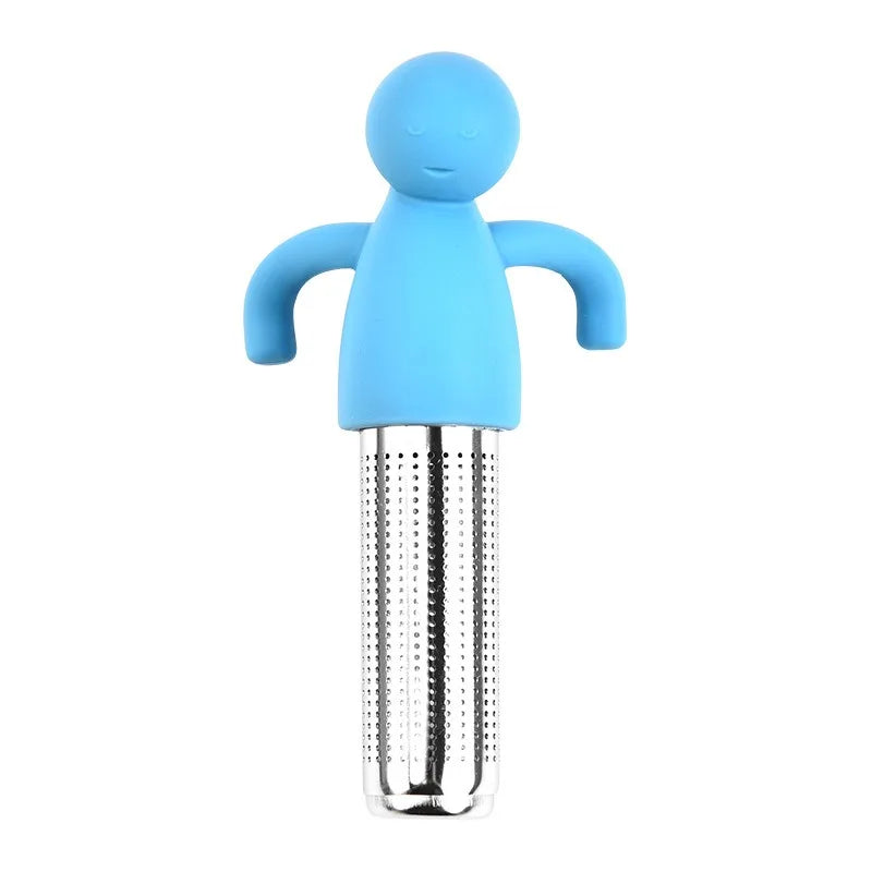 Stainless Steel Tea Infuser Strainer & Mesh Diffuser Tea Infuser Strainer Babs Sky blue