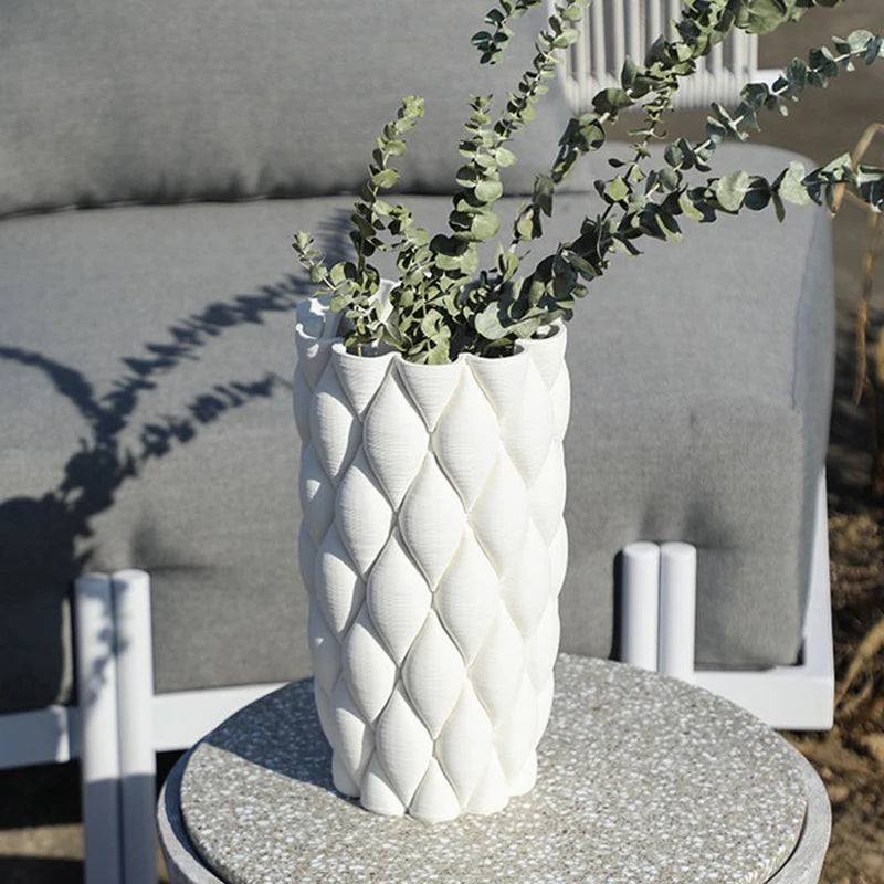 Modern Nordic Ceramic Vase – Desk Flower & Hydroponic Decor Ceramic Flower Vase Babs