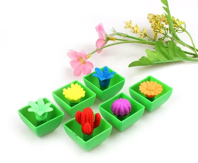 30 Pcs Magic Water Expanding Flower Pot Toys – Party Gift Set Magic Expansion Toys Babs