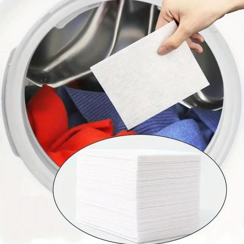 30-Pack Color Catcher Sheets – Anti-Dye Laundry Absorber Laundry Color Catcher Babs 1Bag