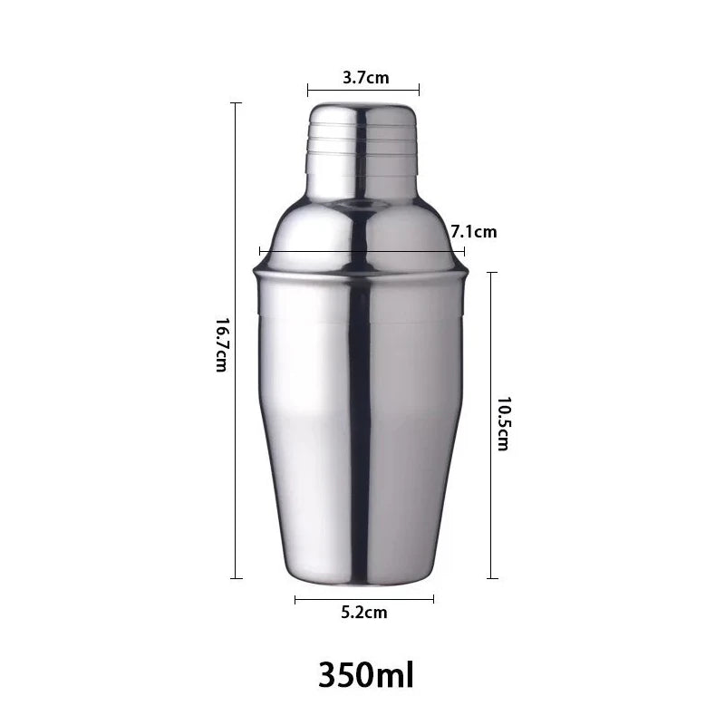 Stainless Steel Cocktail Shaker 350/550/750ml – Bar Mixer Cocktail Shaker Babs 350ML