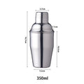 Stainless Steel Cocktail Shaker 350/550/750ml – Bar Mixer Cocktail Shaker Babs 350ML