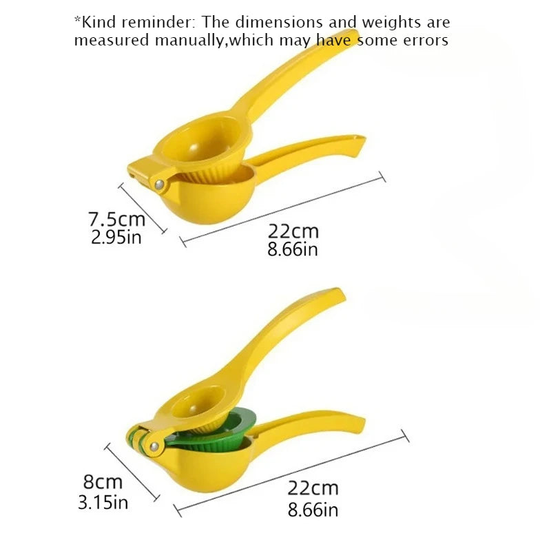 Manual Lemon Squeezer – Aluminum Citrus Hand Press Juicer Manual Citrus Juicer Babs