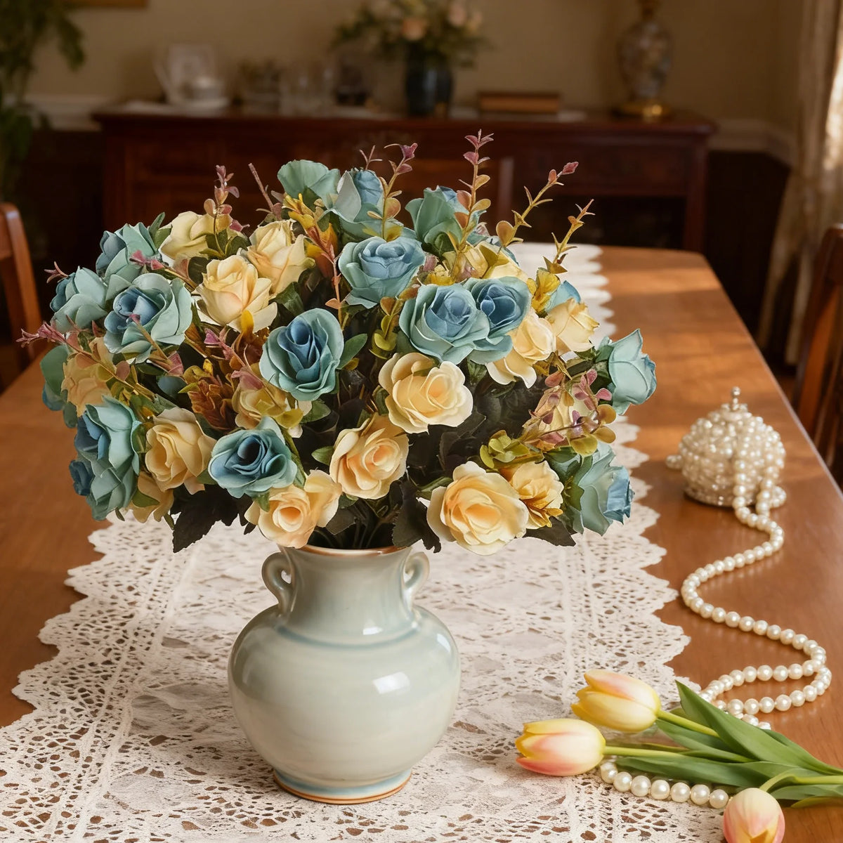 Artificial Silk Rose Flowers – Wedding, Bouquet & Home Decor Artificial Silk Flowers Babs