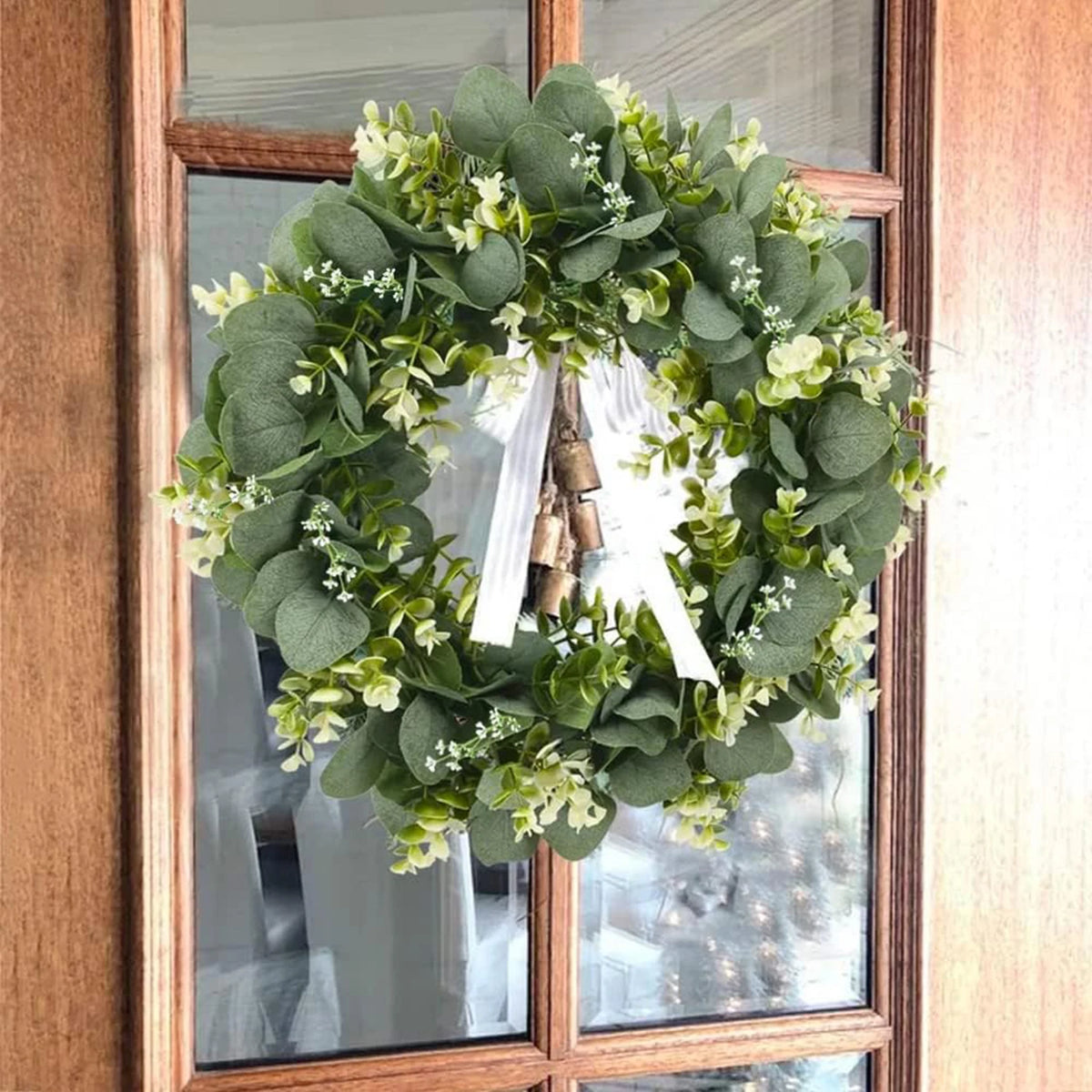 Silk Eucalyptus Stems – Faux Leaves for Wedding & Home Décor Artificial Greenery Stems Babs