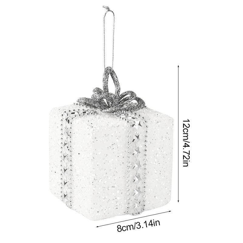 Large White Foam Christmas Ball Ornaments | Xmas Tree Pendants Christmas Ball Ornaments Babs F