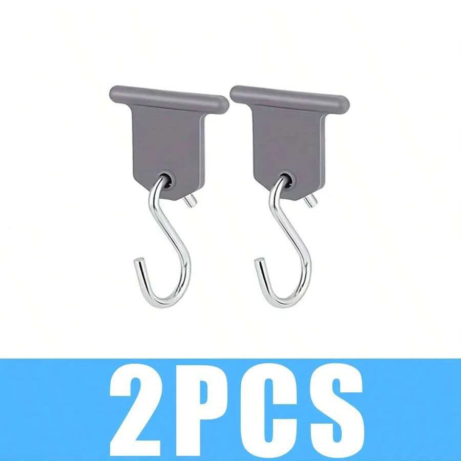 8-Piece RV Awning S-Hooks – Camping Party Light Hangers Awning Hook Set Babs 2PCS