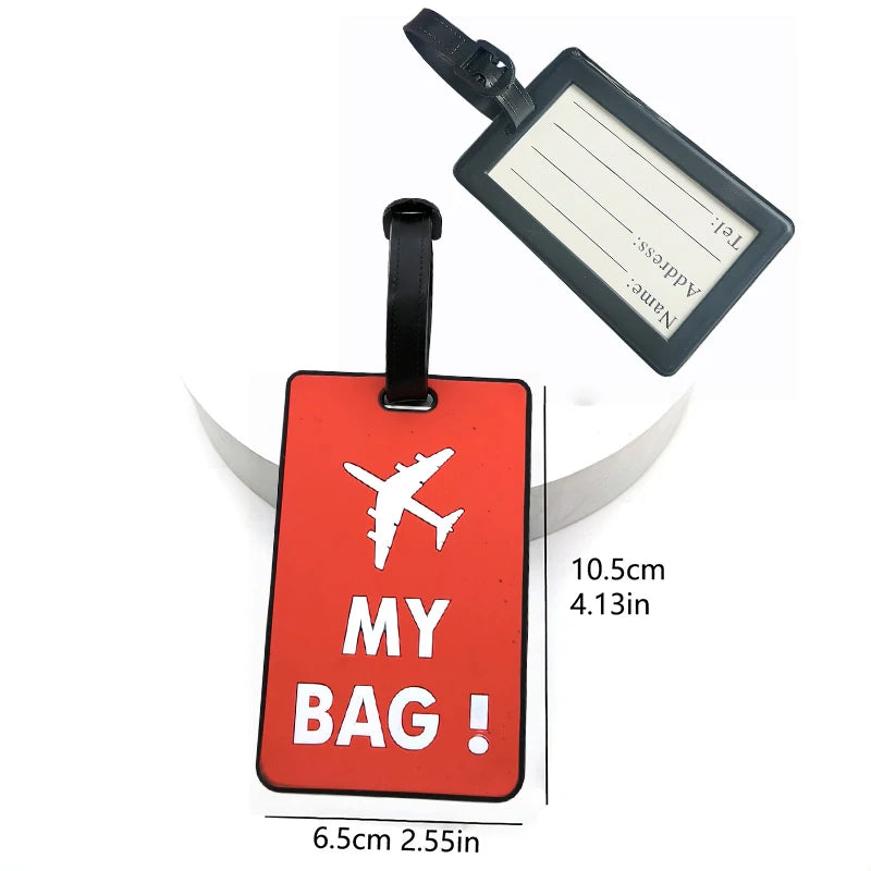 Privacy Luggage Tag – Handle With Care Baggage Label Luggage Tag Babs