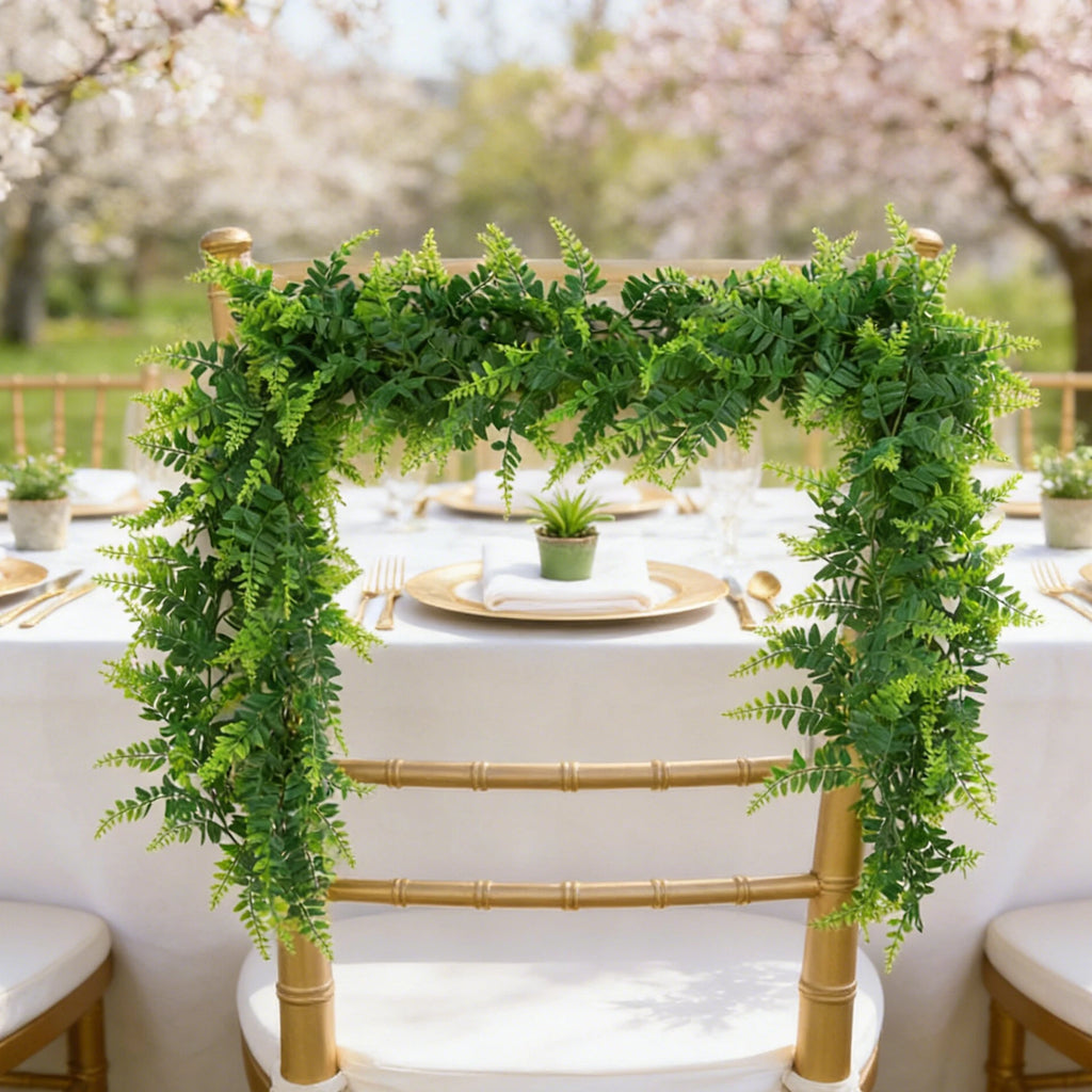 Artificial Ivy Vine Garland – Faux Plant for Wedding & Home Décor Artificial Vine Garland Babs