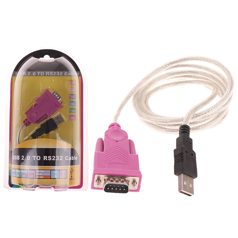 USB to RS232 DB9 Serial Adapter Cable 1.5M – Dual Chip USB Serial Adapter Cable Babs Default Title