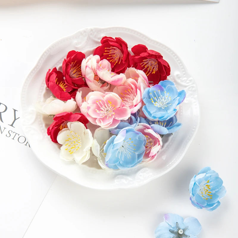 Artificial Silk Sakura Flower Heads – Wedding & Home Décor Artificial Flower Heads Babs