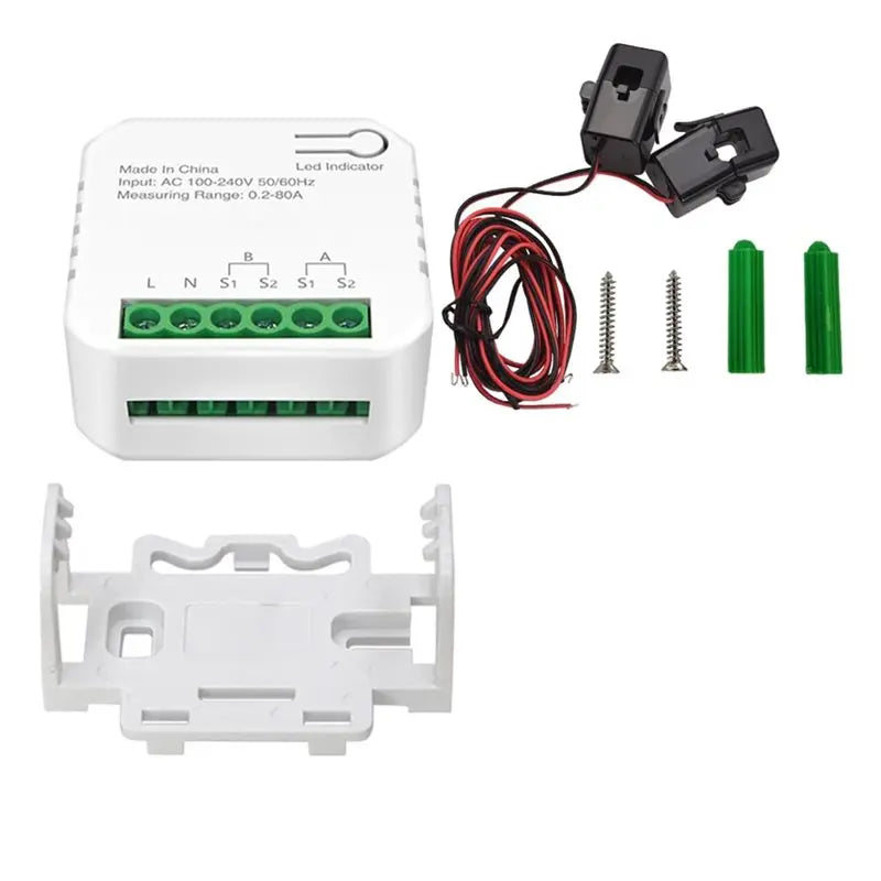 Smart Home Energy Monitor – Bluetooth, 80A CT Clamps Included Home Energy Monitor Babs As Shown