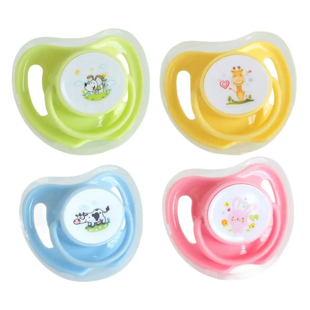 4-Pack Butterfly Silicone Pet Pacifiers for Kittens & Puppies Pet Chew Toy Babs 4pcs