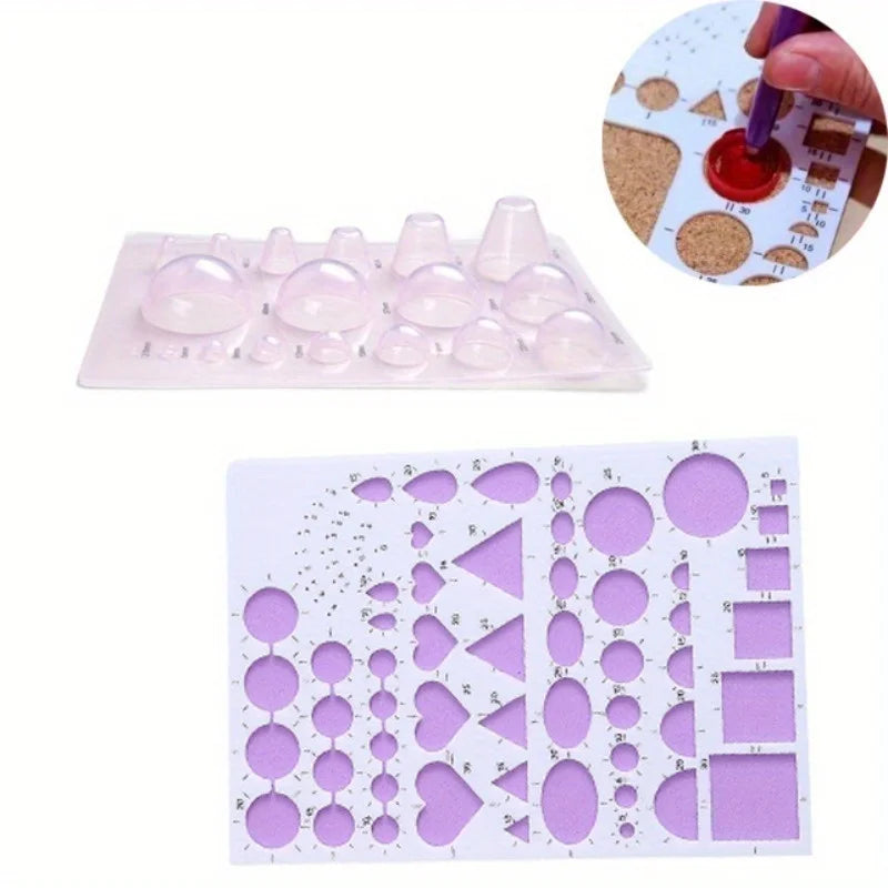Paper Quilling Tool Set with Templates – 2pcs Rolling Kit Paper Quilling Kit Babs