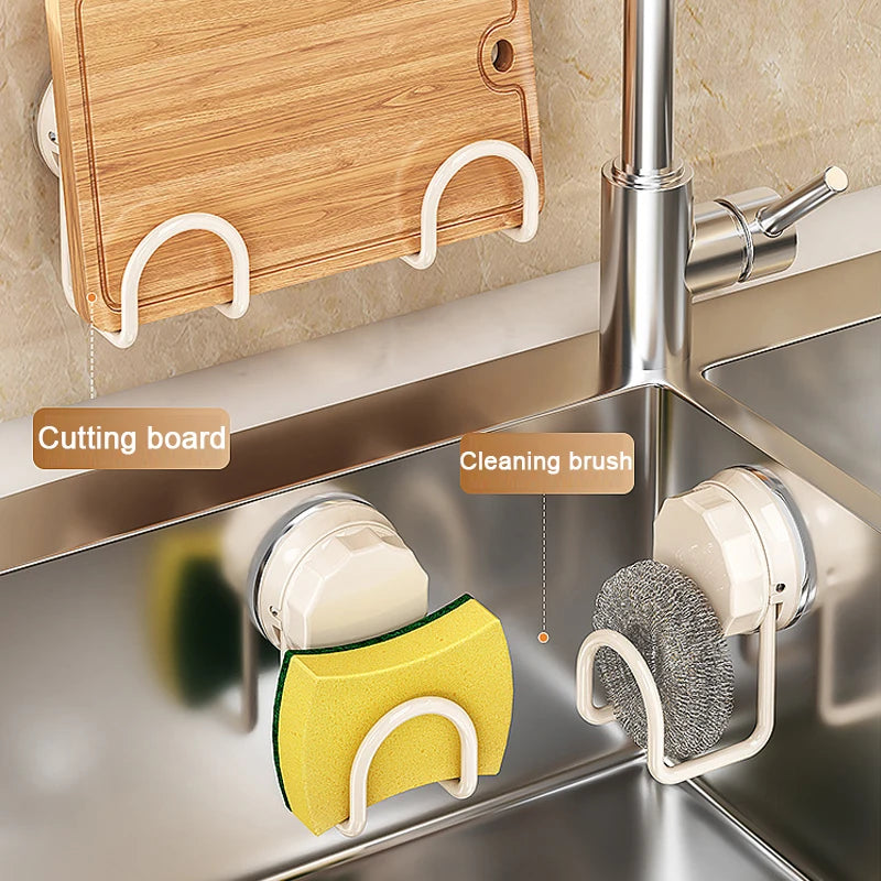Suction Cup Kitchen Sink Organizer Rack – Stainless Steel Kitchen Organizer Rack Babs