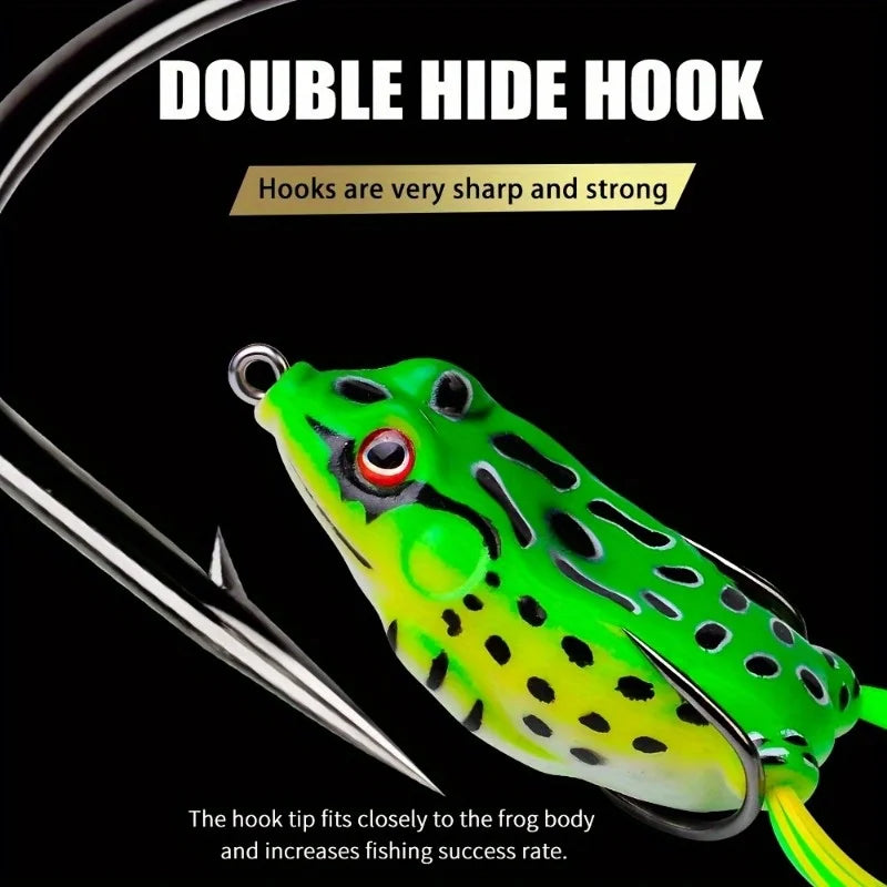 Bionic Frog Fishing Lure – Soft Artificial Topwater Bait Soft Fishing Lure Babs