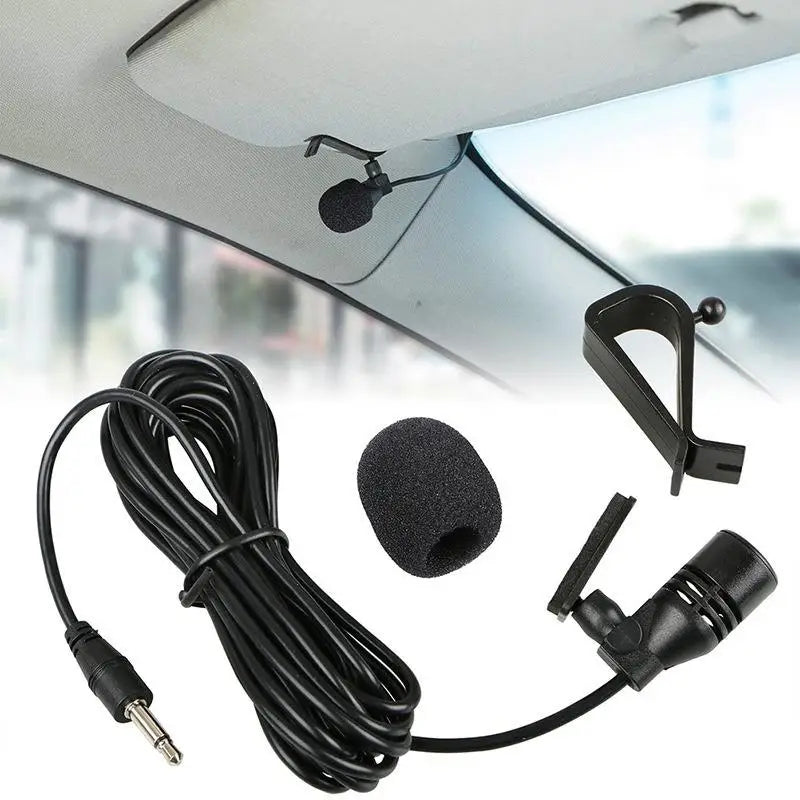 Bluetooth Car Mic 2.5mm & 3.5mm – GPS DVD Radio Microphone Car Microphone Babs