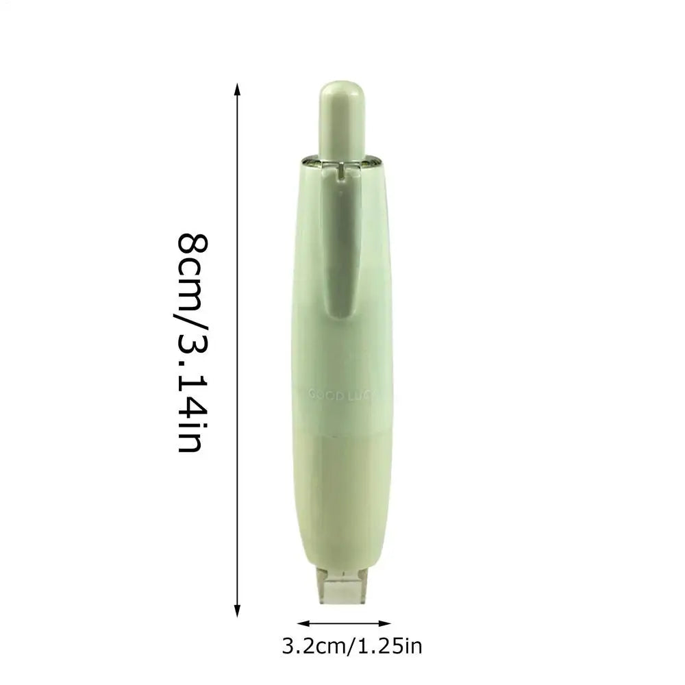 Cute Press-Type Correction Tape Replaceable Core – 4 Pack Correction Tape Babs Green 4pcs