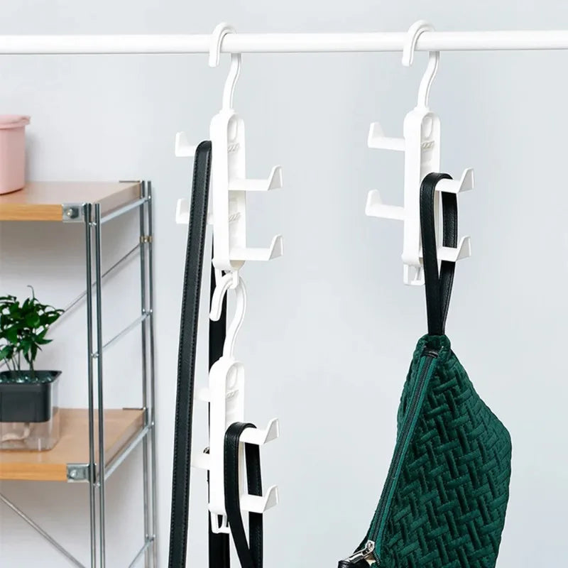 Rotating Bag Hook & Wardrobe Storage Rack | Multifunctional Wardrobe Storage Hook Babs