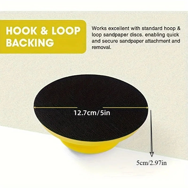 Hook & Loop Hand Sanding Block Set – Round & Mouse for Wood Hand Sanding Block Babs