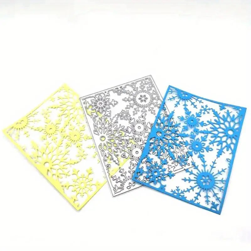 Carbon Steel Snowflake Flower Die Cut Template – Scrapbooking Scrapbooking Die Template Babs
