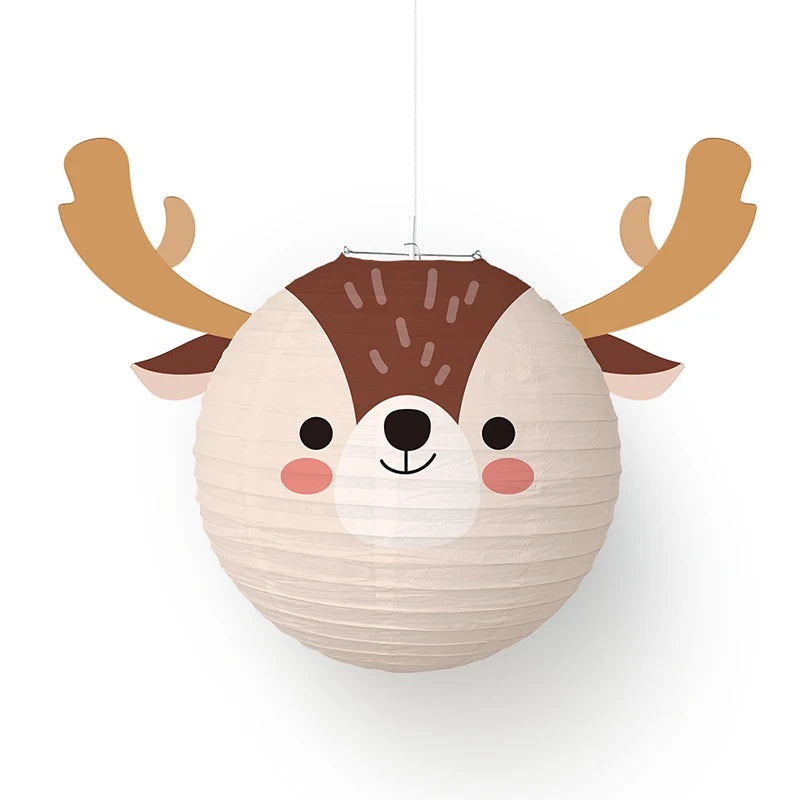 30cm Christmas Paper Lantern Ornament – Holiday Hanging Decor Christmas Lantern Ornament Babs F