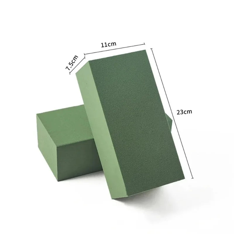 Green Floral Foam Brick – Wedding, DIY & Holiday Flower Décor Floral Foam Brick Babs 02