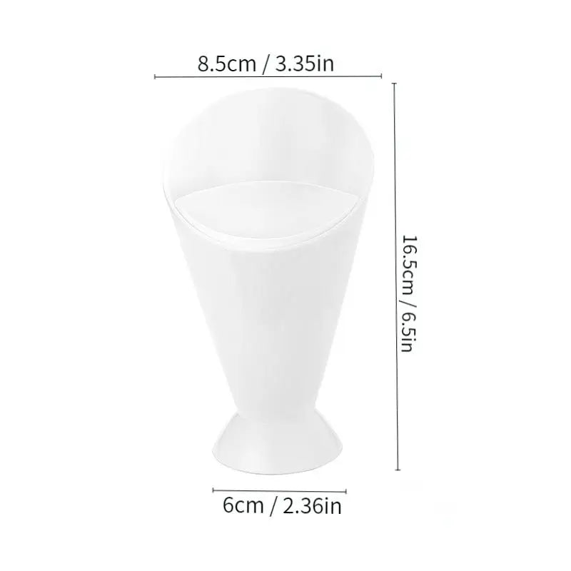 Snack Cone Stand & Dip Holder for Chips, Fries & Finger Food Snack Serving Stand Babs