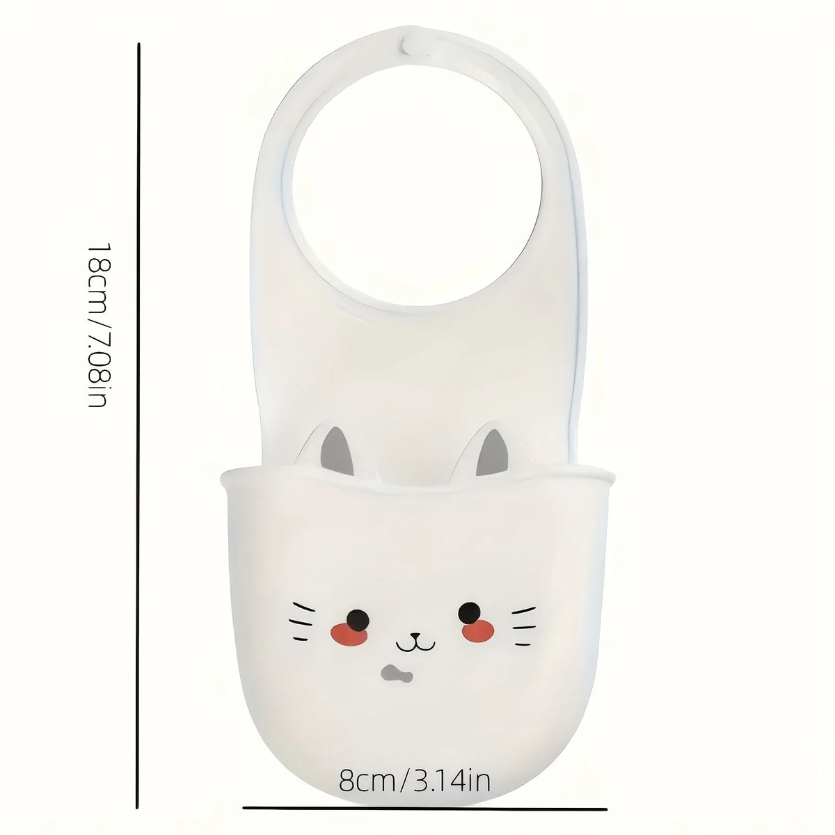 Cartoon Cat Silicone Sink Sponge Holder & Drain Basket Sink Sponge Holder Babs