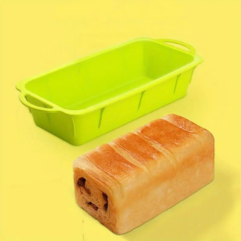 Rectangular Silicone Cake Mold – Non-Stick Bread & Toast Pan Silicone Baking Mold Babs