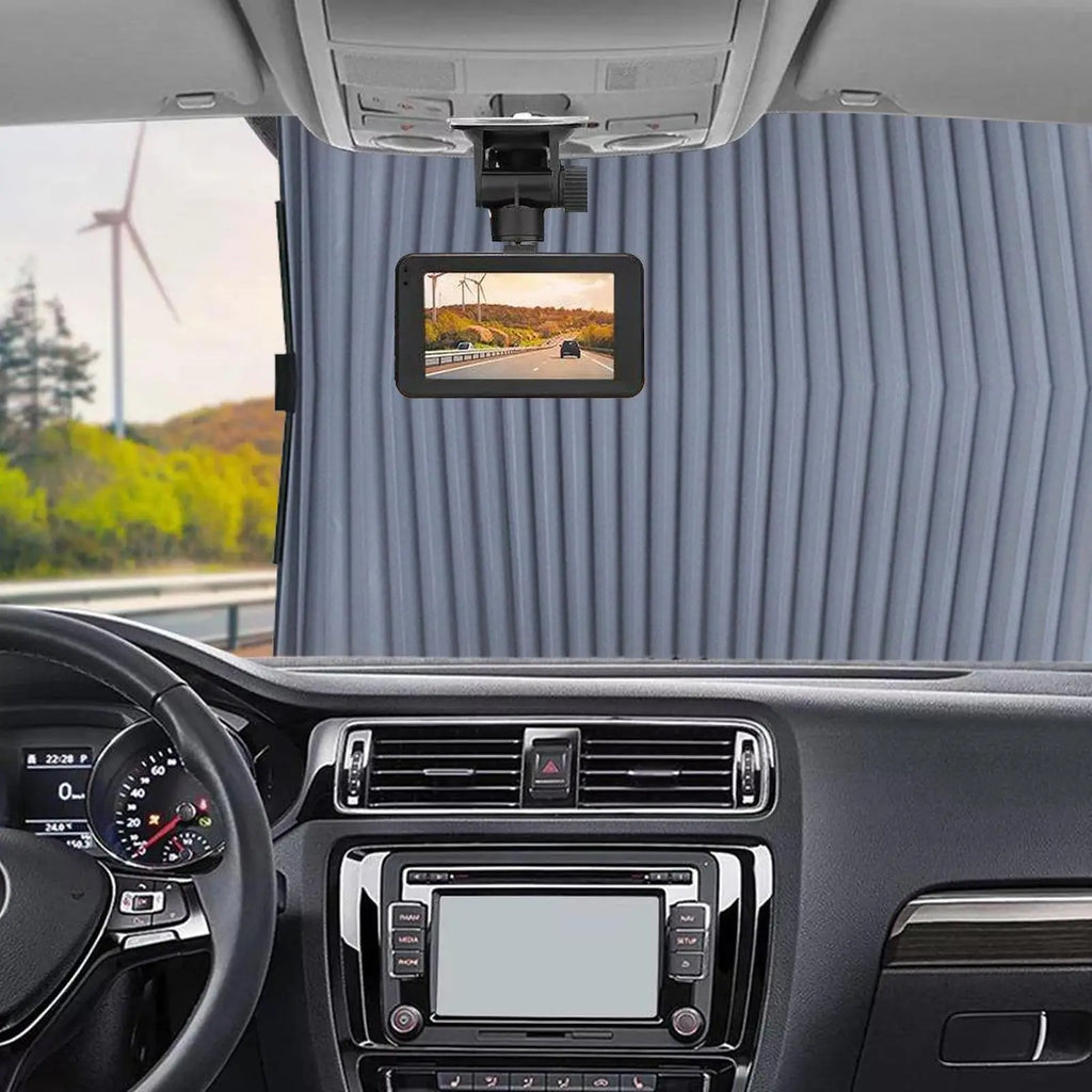 Retractable Windshield Sun Shade – UV Protection for Cars Car Sun Shade Babs