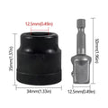 Car Jack Adapter Socket Converter – Heavy-Duty Vanadium Steel Jack Socket Adapter Babs 1pcs