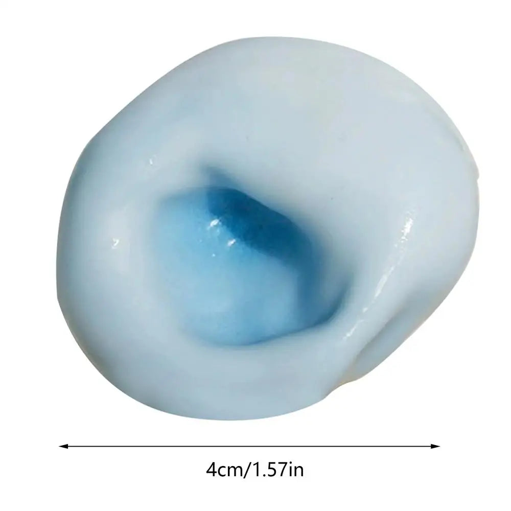 Sand Glutinous Squeeze Ball Sensory Fidget Toy – Shapeable Sensory Fidget Toy Babs Blue 4cm