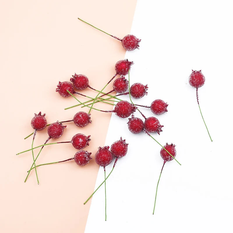 100Pcs Foam Artificial Cherries – Crafts, Party & Home Décor Artificial Fruit Decor Babs style 2 200pcs