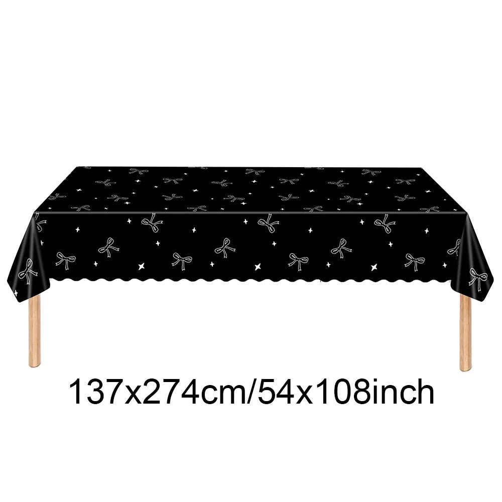 32" Black Bow Number Balloon Kit – Party & Wedding Décor Party Balloon Kit Babs black As pictures show