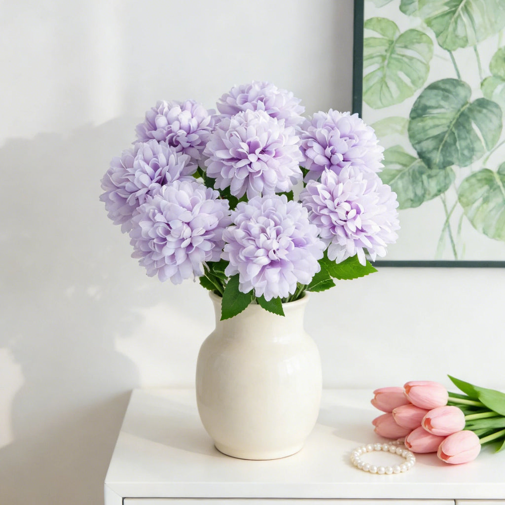 Artificial Silk Chrysanthemum Bouquet | Wedding & Home Décor Artificial Silk Flowers Babs