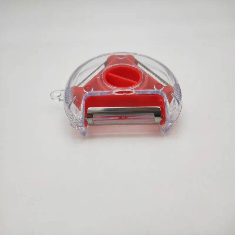 3-in-1 Vegetable Peeler, Shredder & Grater – Stainless Steel Vegetable Peeler Grater Babs Red